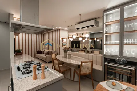 Apartamento com 3 Quartos à venda, 77m² no Vila Rosa, Goiânia