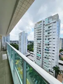 Apartamento com 3 Quartos para alugar, 133m² no Ponta Negra, Manaus