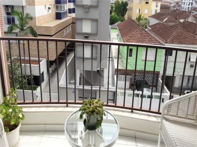 Apartamento com 3 Quartos à venda, 202m² no Gonzaga, Santos