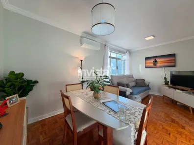 Apartamento com 1 Quarto à venda, 46m² no José Menino, Santos