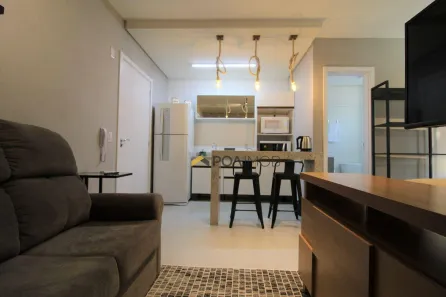 Apartamento com 1 Quarto para alugar, 27m² no Pátria Nova, Novo Hamburgo