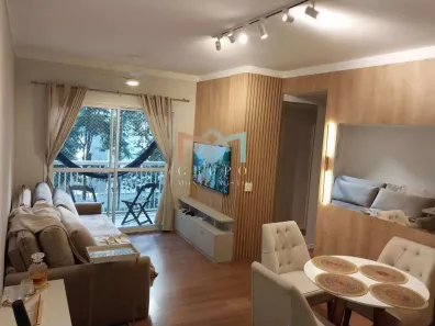 Apartamento com 3 Quartos para alugar, 70m² no Morumbi, Paulínia