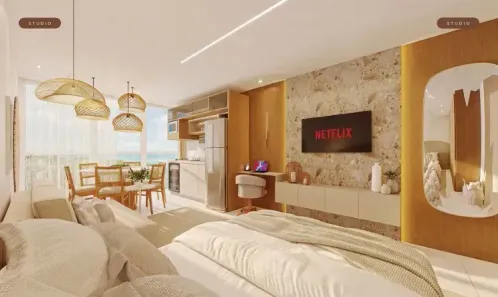 Apartamento com 1 Quarto à venda, 22m² no , Tamandaré