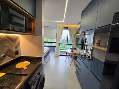 Apartamento com 1 Quarto para alugar, 26m² no Nossa Senhora das Graças, Manaus