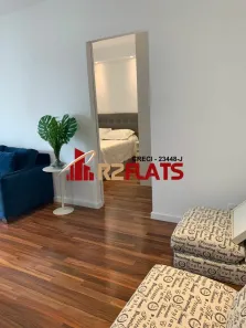 Flat com 1 Quarto para alugar, 47m² no Cidade Monções, São Paulo