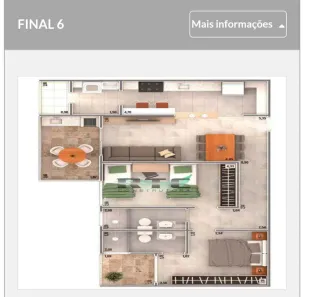 Apartamento com 3 Quartos à venda, 106m² no Caiçara, Praia Grande