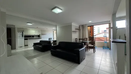 Apartamento com 2 Quartos para alugar, 60m² no Cabo Branco, João Pessoa