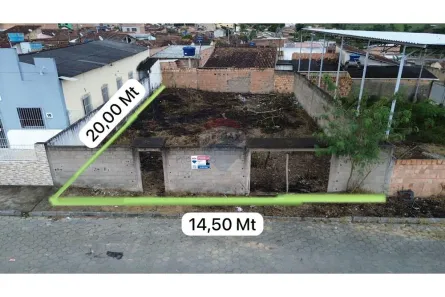 Lote/Terreno à venda, 290m² no LIBERDADE, Itamaraju