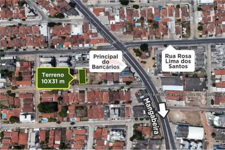 Lote/Terreno à venda, 310m² no Jardim Cidade Universitária, João Pessoa