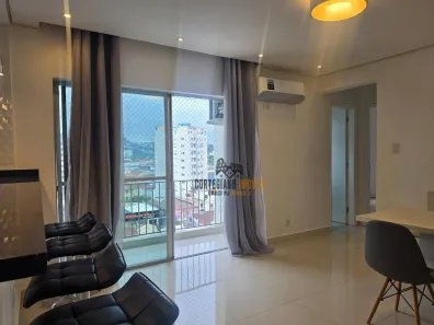 Apartamento com 2 Quartos para alugar, 85m² no Campo Grande, Santos