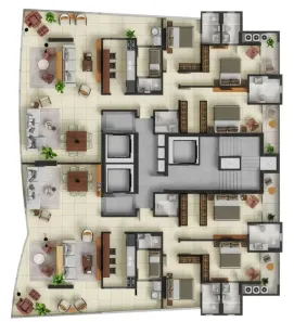 Apartamento com 3 Quartos à venda, 184m² no Umarizal, Belém