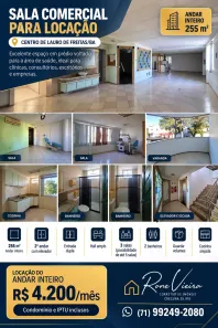 Prédio Comercial para alugar, 255m² no Centro, Lauro de Freitas