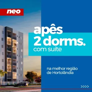 Apartamento com 2 Quartos à venda, 50m² no Jardim das Flores, Hortolândia