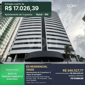 Apartamento com 3 Quartos à venda, 164m² no Areia Preta, Natal