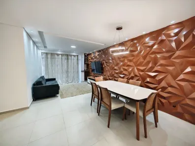 Apartamento com 3 Quartos para alugar, 121m² no Pitangueiras, Guarujá