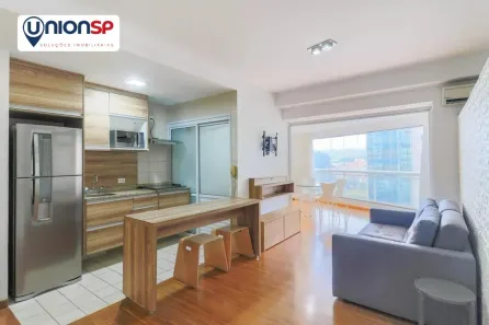 Apartamento com 1 Quarto à venda, 50m² no Cidade Monções, São Paulo