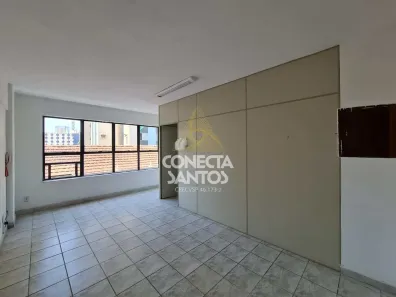 Sala Comercial para venda ou aluguel, 41m² no Vila Mathias, Santos
