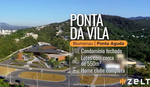 Lote/Terreno à venda, 513m² no Ponta Aguda, Blumenau
