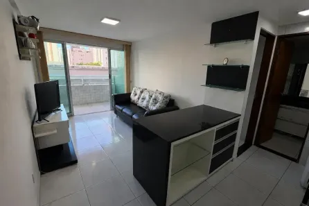Apartamento com 1 Quarto para alugar, 42m² no Tambaú, João Pessoa