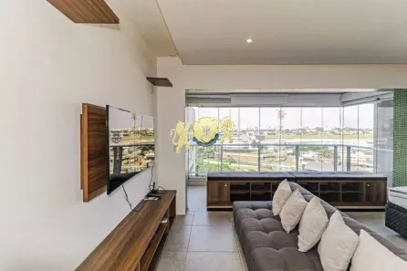Flat com 1 Quarto para alugar, 49m² no Campo Belo, São Paulo