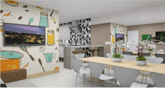 Apartamento com 2 Quartos à venda, 62m² no Condomínio Residencial Colinas do Paratehy, São José dos Campos