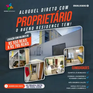 Kitnet com 1 Quarto para alugar, 23m² no Setor Sol Nascente, Goiânia