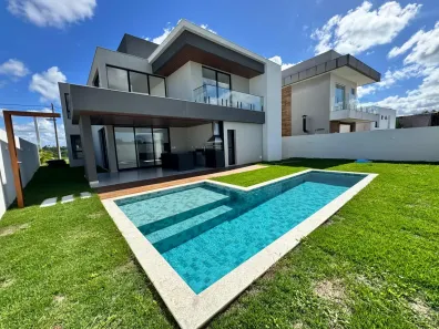 Casa de Condomínio com 4 Quartos à venda, 312m² no Cajazeiras de Abrantes (Abrantes), Camaçari