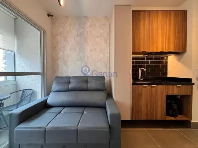 Apartamento com 1 Quarto para alugar, 26m² no Santo Amaro, São Paulo