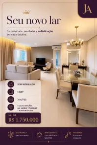 Apartamento com 3 Quartos à venda, 148m² no Adrianópolis, Manaus
