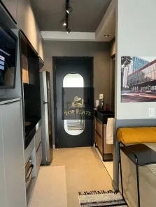 Flat com 1 Quarto para alugar, 40m² no Pinheiros, São Paulo