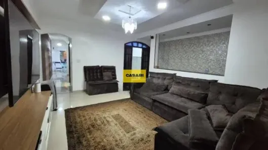 Sobrado com 3 Quartos à venda, 208m² no Jardim Alzira Franco, Santo André