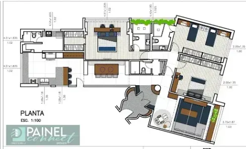Apartamento com 3 Quartos à venda, 160m² no Gonzaga, Santos