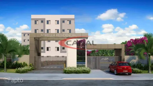 Apartamento com 2 Quartos para alugar, 39m² no Parque Viaduto, Bauru