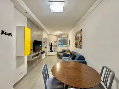 Apartamento com 1 Quarto à venda, 57m² no Jardim Las Palmas, Guarujá