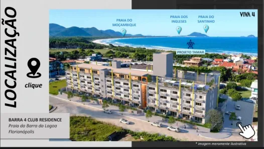 Apartamento com 1 Quarto à venda, 40m² no Barra da Lagoa, Florianópolis