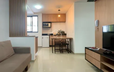 Apartamento com 1 Quarto para alugar, 34m² no Centro, Curitiba