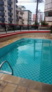 Apartamento com 2 Quartos para alugar, 83m² no Guilhermina, Praia Grande