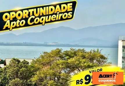 Apartamento com 3 Quartos à venda, 99m² no Coqueiros, Florianópolis