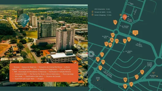 Apartamento com 1 Quarto à venda, 44m² no Granja Marileusa, Uberlândia