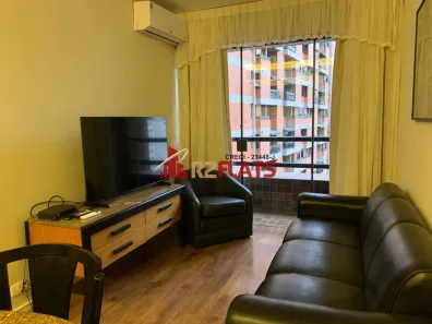 Flat com 1 Quarto para alugar, 43m² no Pinheiros, São Paulo