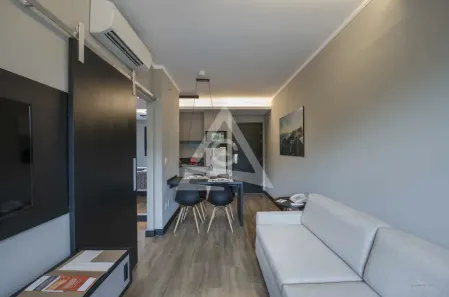 Apartamento com 1 Quarto para alugar, 38m² no Cambuí, Campinas