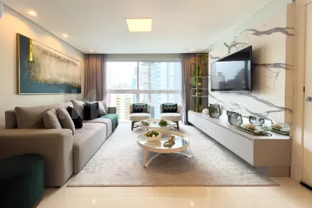 Apartamento com 3 Quartos para alugar, 139m² no Centro, Balneário Camboriú