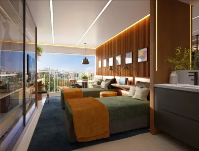 Apartamento com 1 Quarto à venda, 26m² no Perdizes, São Paulo