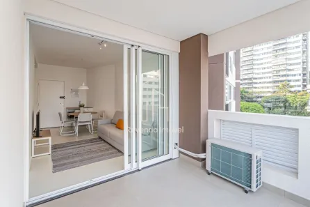 Apartamento com 1 Quarto para alugar, 46m² no Sumaré, São Paulo