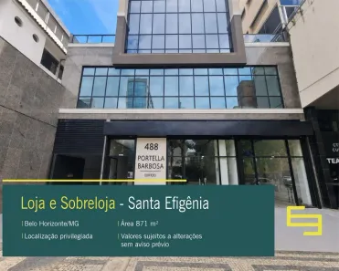 Ponto Comercial à venda, 871m² no Santa Efigênia, Belo Horizonte