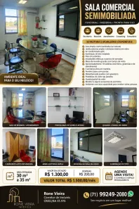 Ponto Comercial para alugar, 30m² no Pitangueiras, Lauro de Freitas