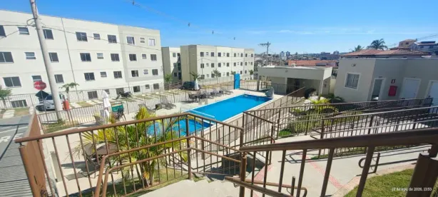 Apartamento com 2 Quartos para alugar, 45m² no Três Barras, Contagem