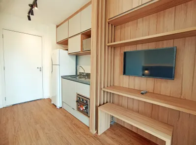 Apartamento com 1 Quarto para venda ou aluguel, 24m² no Pinheiros, São Paulo