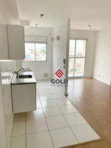 Apartamento com 2 Quartos para alugar, 49m² no Vila Alzira, Santo André