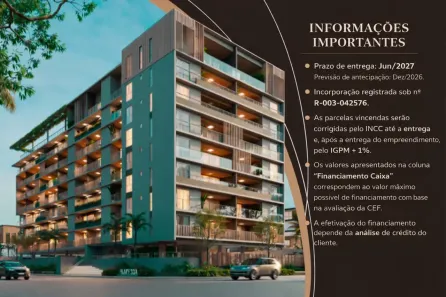 Apartamento com 3 Quartos à venda, 55m² no Intermares, Cabedelo